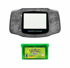 Opção de cor de Capa Plástica Clear Black Para Game Boy Advance e cartucho de game zelda leaf green