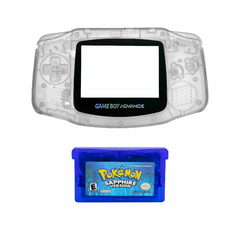 Opção de cor de Capa Plástica Clear Para Game Boy Advance e cartucho de game Zelda Sapphire 