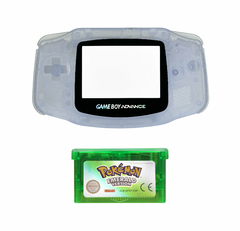 Opção de cor de Capa Plástica glacier purple Para Game Boy Advance e cartucho de game pokémon emerald