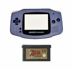 Opção de cor de Capa Plástica indigo Para Game Boy Advance e cartucho de game zelda four swords 