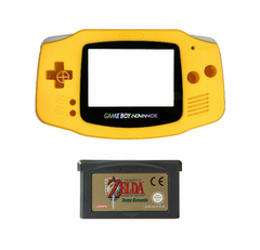 Opção de cor de Capa Plástica yellow Para Game Boy Advance e cartucho de game zelda four swords 