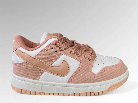 Nike Dunk Infantil Rosa Gliter
