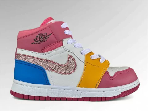 Air Jordan Infantil Colorido - comprar online