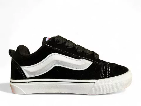 Vans Old Knu Infantil Preto/BCO