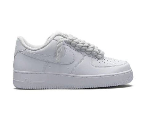 Nike Air force Branco/Cadarço Corda