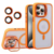 MagSafe Antigolpes + Protectores Naranja