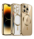 Magsafe Iconic + Protectores Dorados - The Fundas