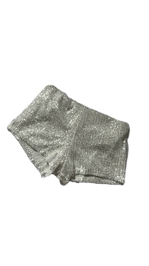 MINISHORT LENTEJUELAS BLANCO