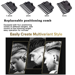 Máquina Afeitadora Inalámbrica Recargable para Barba y Cabello - armoniarg