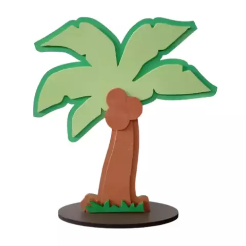 Coqueiro de chão 3D - comprar online