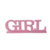 Letreiro GIRL - comprar online