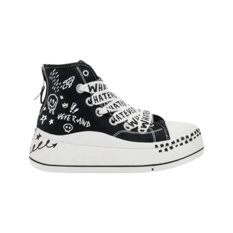 ZAPATILLAS DAMA 47 STREET GRAFF BLANCA - comprar online