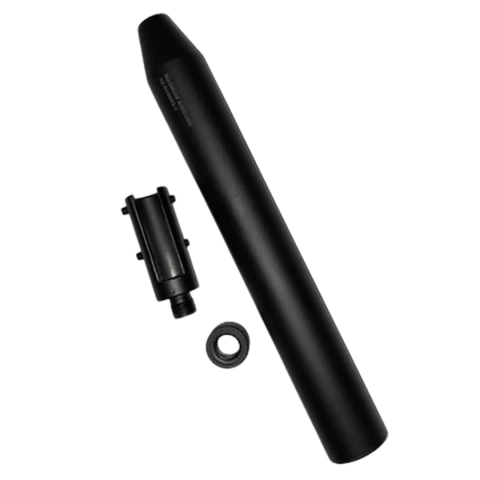 Supressor De Ar+ Adap. 5,5mm Mag Em Aluminio 38x220mm