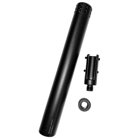 Supressor De Ar C/ Dissipador + Adaptador Em Alumínio