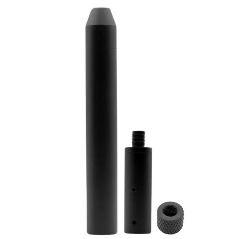 Filtro De Ar Pcp Custon G2 9mm + Adaptador Em Aluminio