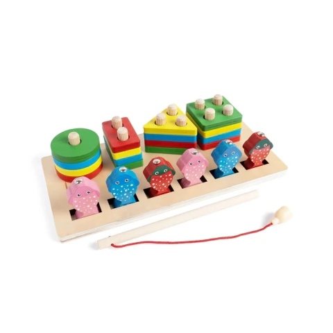 Brinquedo Encaixe E Pesque Unissex PIMPOLHO