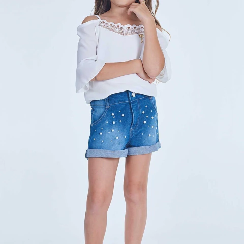 Out - Blusa Infantil Menina Verão INFANTI
