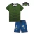 Out - Fantasia Masculino de Herói Verde Camiseta Bermuda e Máscara LUC BOO na internet
