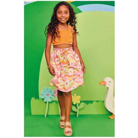 Conjunto Infantil Menina Verão KUKIÊ