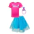 Out - Fantasia Feminino Alegria ( Blusa+saia+arco) Trolls KUKIÊ na internet