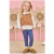 Conjunto Feminino Inverno Bata Legging E Colete INFANTI