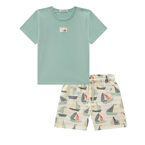 Conjunto Infantil Menino Verão LUC.BOO