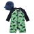 Conjunto de Macacão e Chapéu em Malha UV Dry com Proteção UV 50+ LUC.BOO