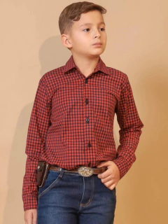 Camiseta Xadrez Vermelha - comprar online