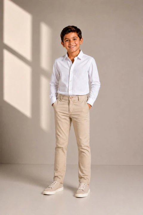 CALÇA ESPORTE FINO BEGE