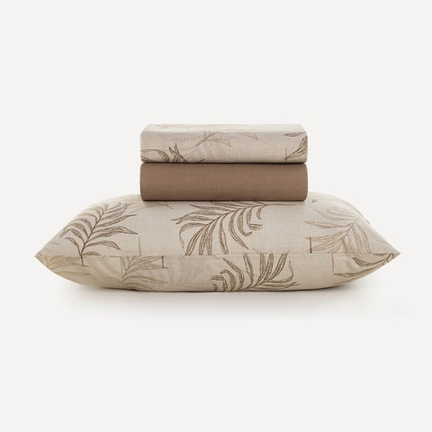 Jogo de Lençol Solteiro 100% Algodão Silas Karsten