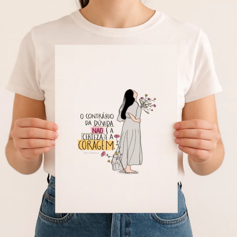Coragem e Certeza - A4 - comprar online