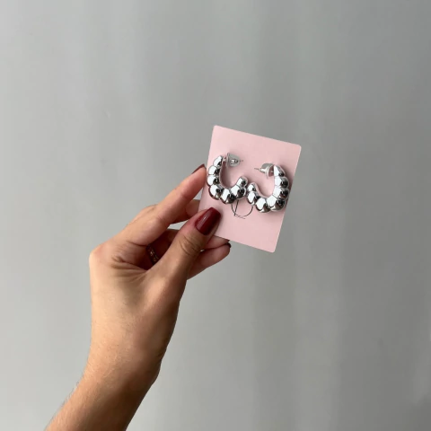 Brinco Argola Goma - loja online