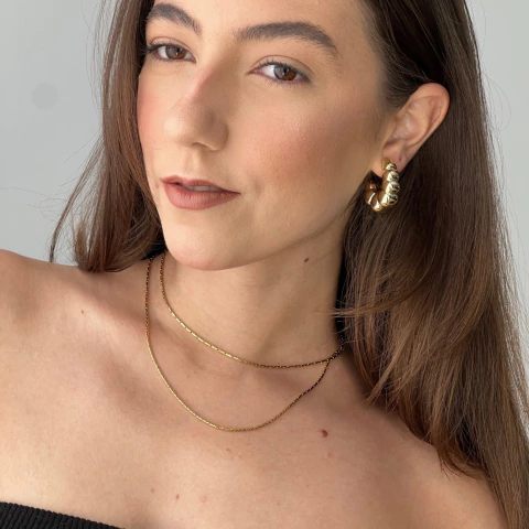 Brinco Argola Goma - comprar online