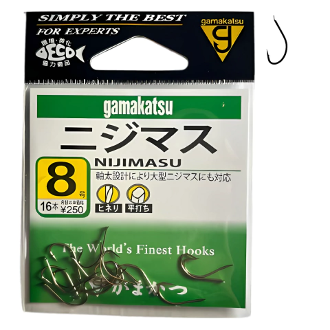 Anzol Nijimasu numero 8 com 16 Unidades Gamakatsu - comprar online