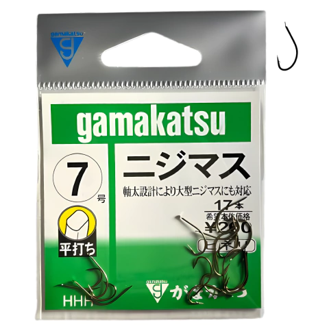 Anzol Nijimasu numero 7 com 17 Peças Gamakatsu - comprar online