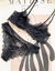 Conjunto em Renda sem Bojo com Aro de Sustentação Gabriela e Calcinha modelo básica - Preto - comprar online