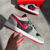 Imagem do FN - Air Jordan Low 1 Cinza Vermelho com Preto