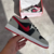 FN - Air Jordan Low 1 Cinza Vermelho com Preto - comprar online