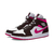 Bota Air Jordan 1 High OG Cactus Flower Preta com Rosa - Loja Tendance