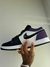 FN - Air Jordan Low 1 Preto com Roxo