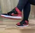 Imagem do FN - Bota Air Jordan 1 Mid Preto com Vermelho Verniz