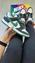 FN - SB Dunk Low Preto com Verde - loja online