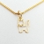 Pingente de Gatinho Coleção Delicate em Ouro 18K na internet