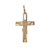Cruz Vazada com Cristo em Ouro 18K - comprar online