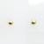 Brinco de Bolinha Baby 4mm em Ouro 18K - comprar online