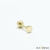 Piercing para Trágus Círculo em Ouro 18K