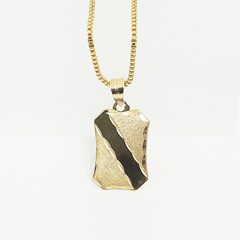Medalha Masculina em Ouro 18K — Ref. PG119