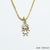 Pingente de Menina Vazado em Ouro 18K - comprar online