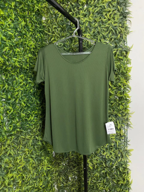 BLUSA POLIAMIDA - VERDE MILITAR - comprar online