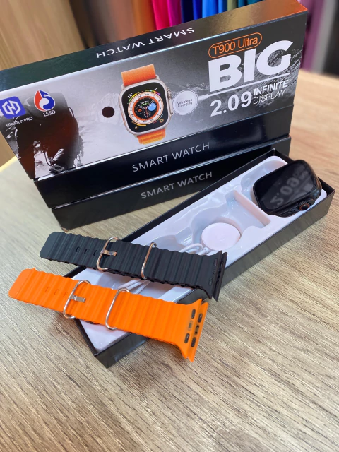 RELÓGIO DIGITAL SMARTWATCH T900 ULTRA 2 - comprar online